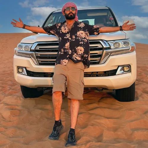 Navigating to the Two Seasons Desert Safari
