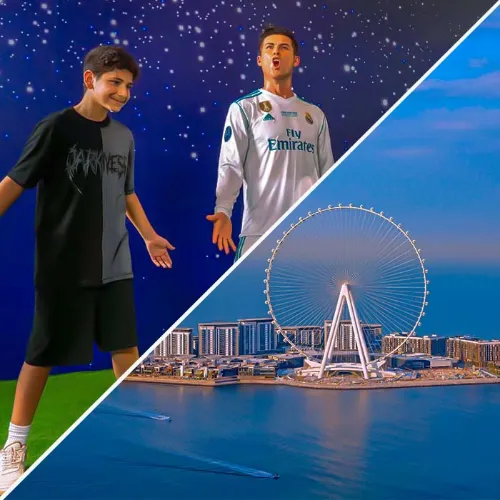 Переход к Dubai's Ultimate Combo: Ain Dubai and Real Madrid World
