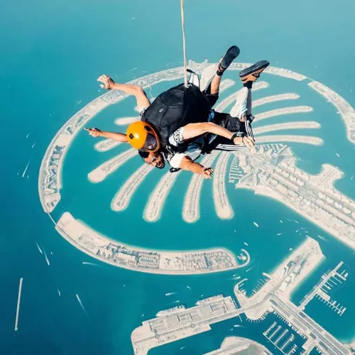 التنقل إلى Skydive Dubai