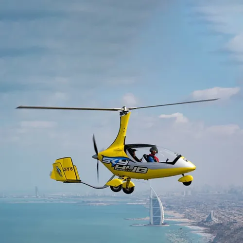 التنقل إلى Gyrocopter Flight in Dubai