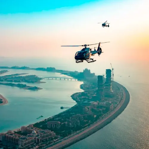 التنقل إلى Private Helicopter Tour In Dubai