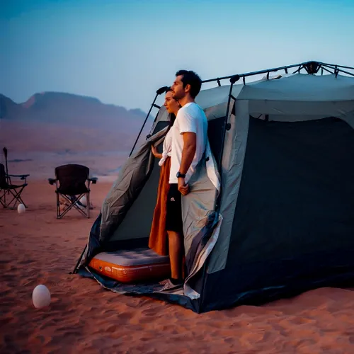 التنقل إلى Overnight Camping at Mleiha Panoramic Lounge | Non-exclusive