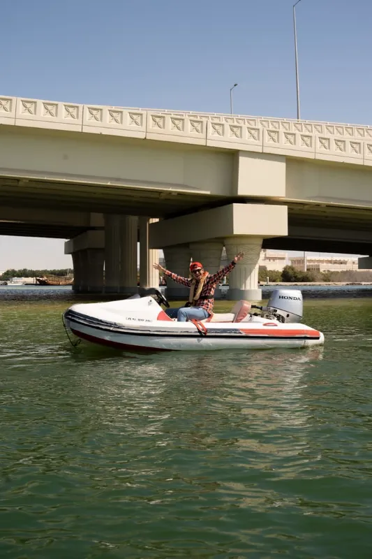 Self-Drive Boat by Rhinos Abu Dhabi