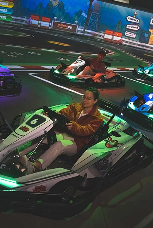 Electric Karting at BattleKart Dubai