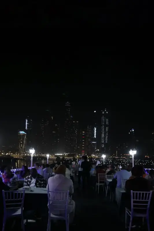 Stunning View from Upper Deck of Unique Dhow Cruise