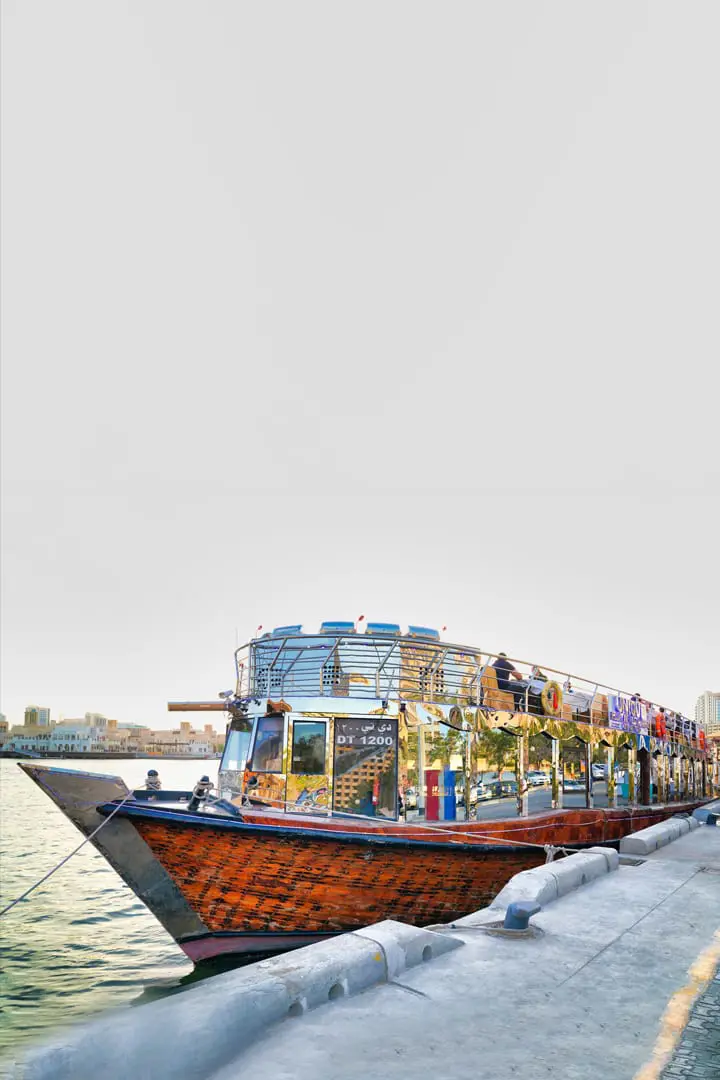 Dhow Cruise Parking in Marina
