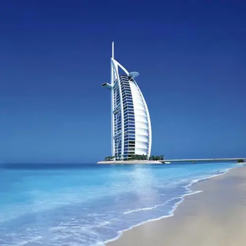Переход к Burj Al Arab
