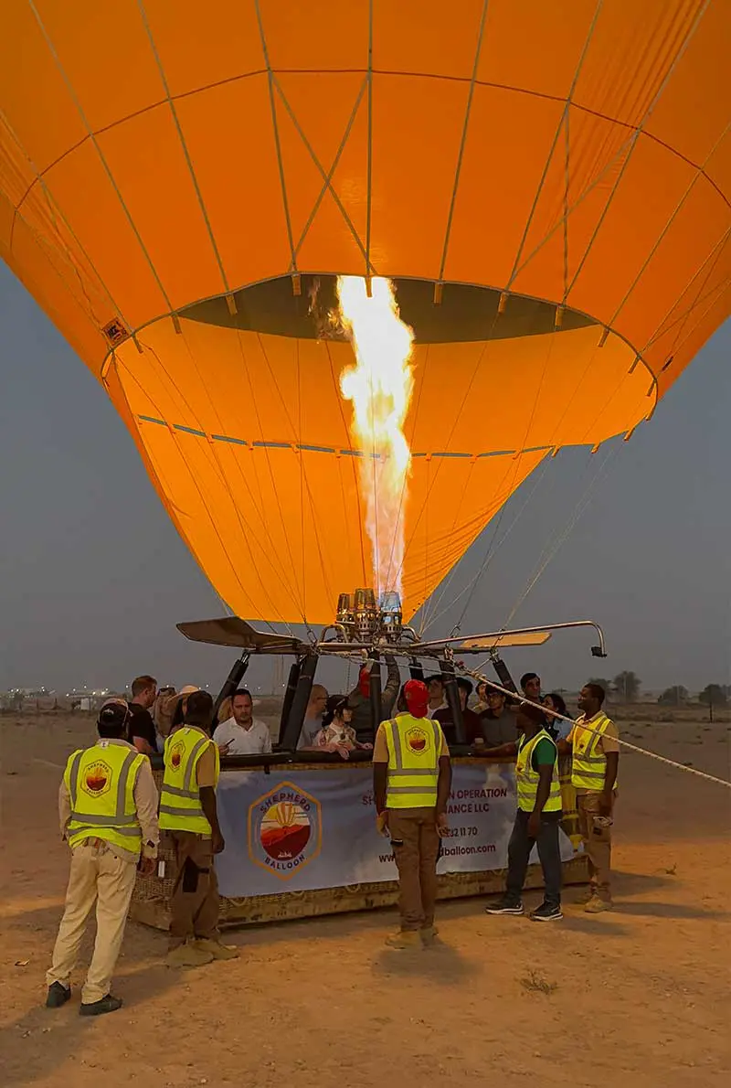 Shepherd Hot Air Balloon Dubai