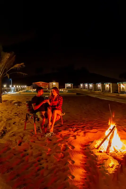 Overnight Chalet Camping Ras Al Khaimah