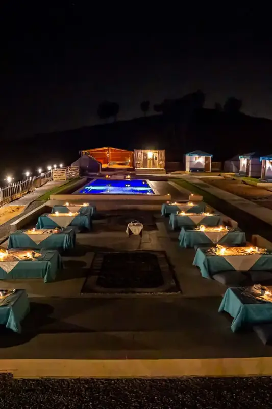 Overnight Chalet Camping Ras Al Khaimah