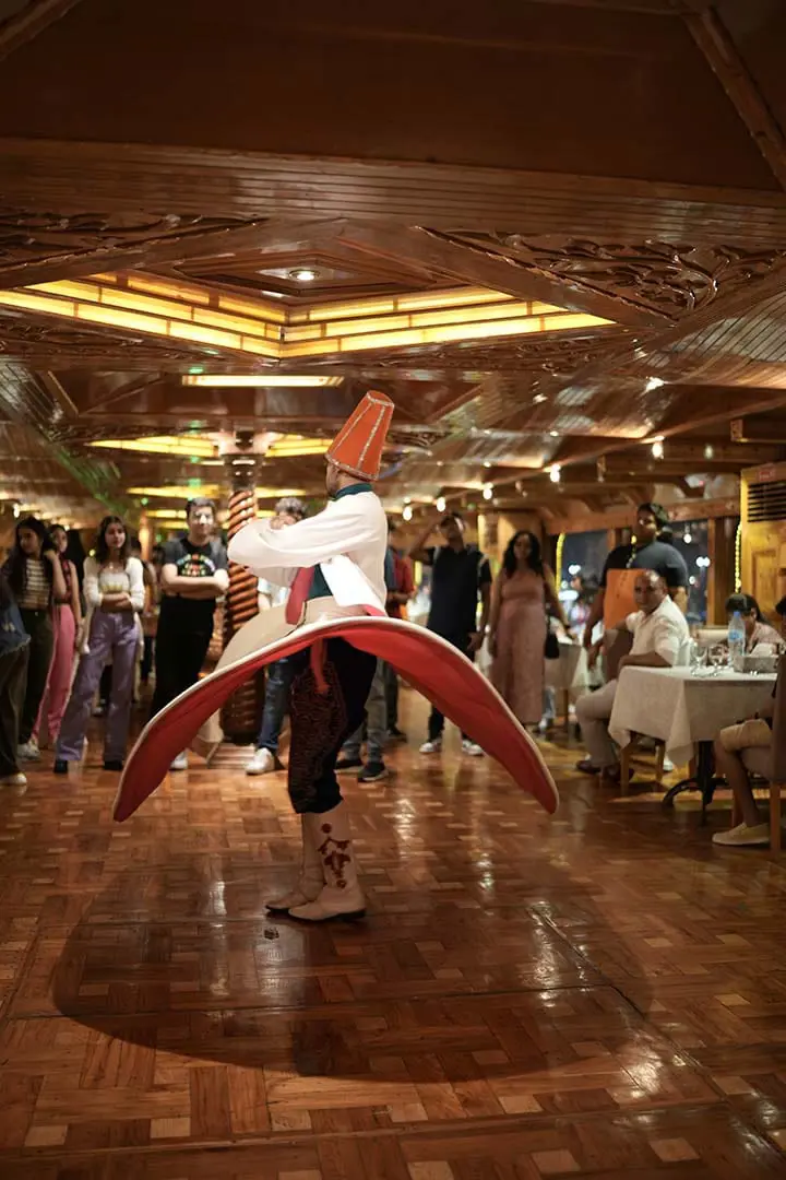 Live Performance for guests in Rustar Dhow Cruise