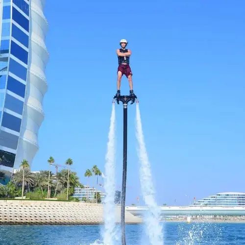 Navigating to the Flyboarding Dubai