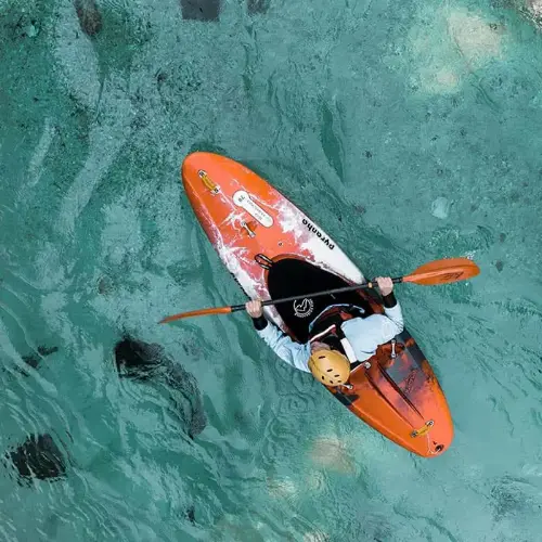 Navigating to the Kayak by Hydro Water Sports