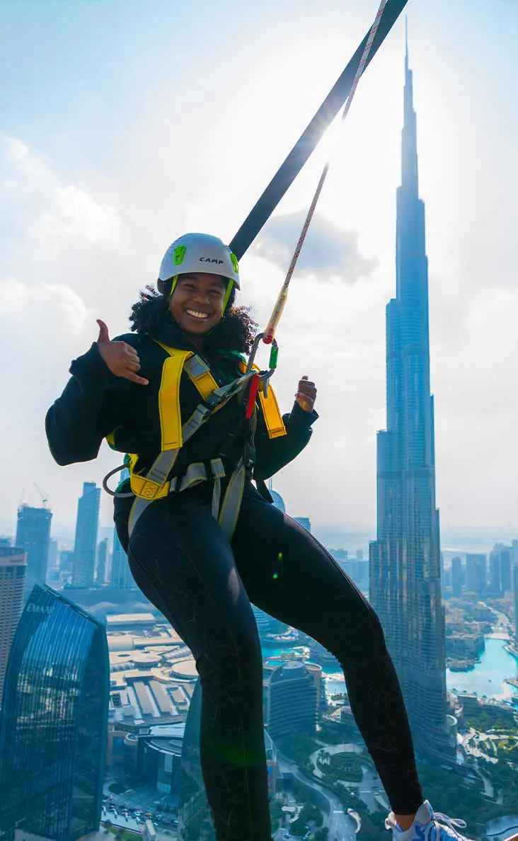 Dubai Sky Views Observatory: Thrill-Seeking Adventure with Glass Slide and Edge Walk