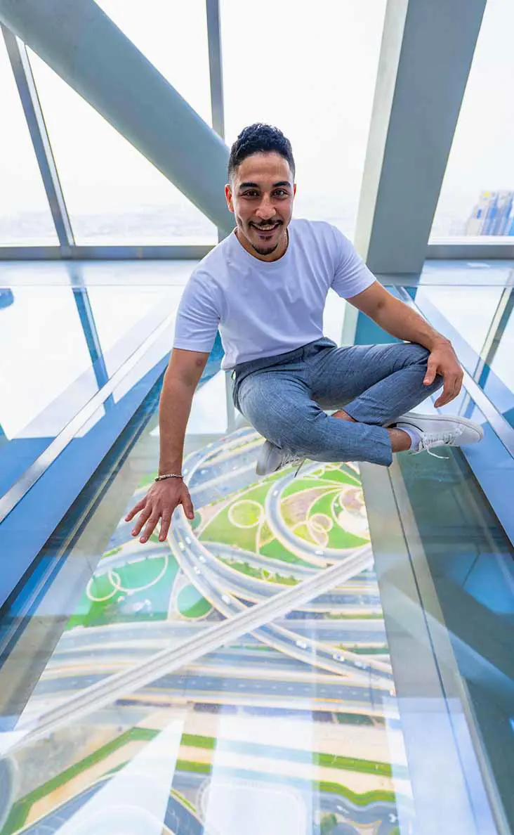 Dubai Sky Views Observatory: Thrill-Seeking Adventure with Glass Slide and Edge Walk