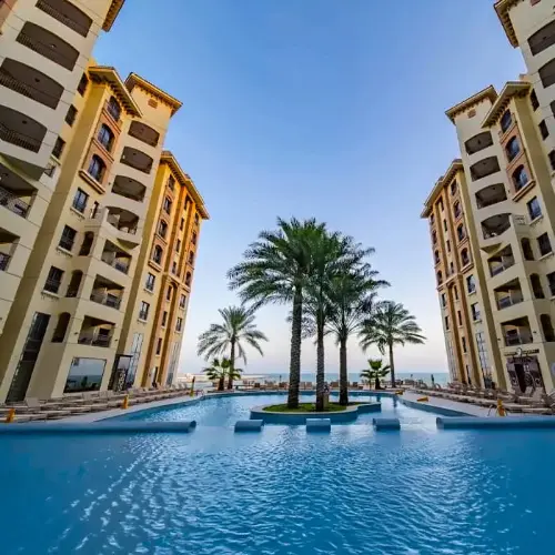 Navigating to the Private Luxury Spa with Beach and Pool access