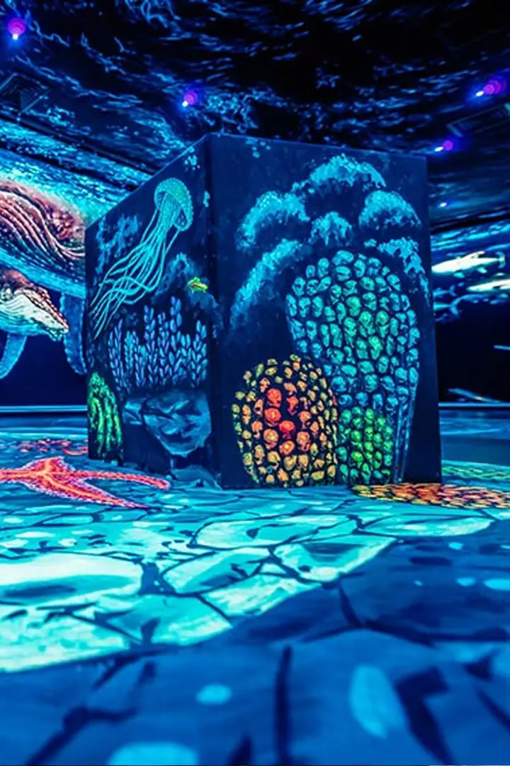 3D Blacklight Minigolf Dubai