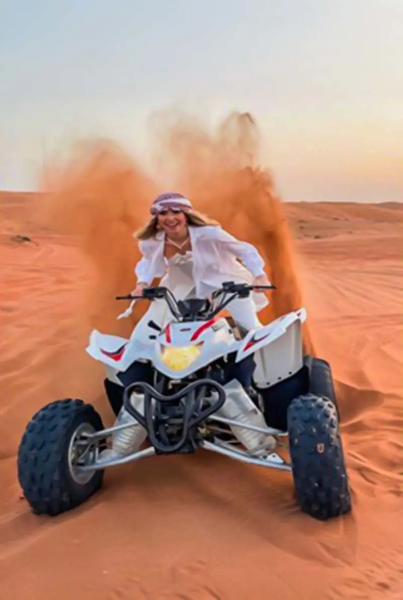 Evening Desert Safari With Quadbike