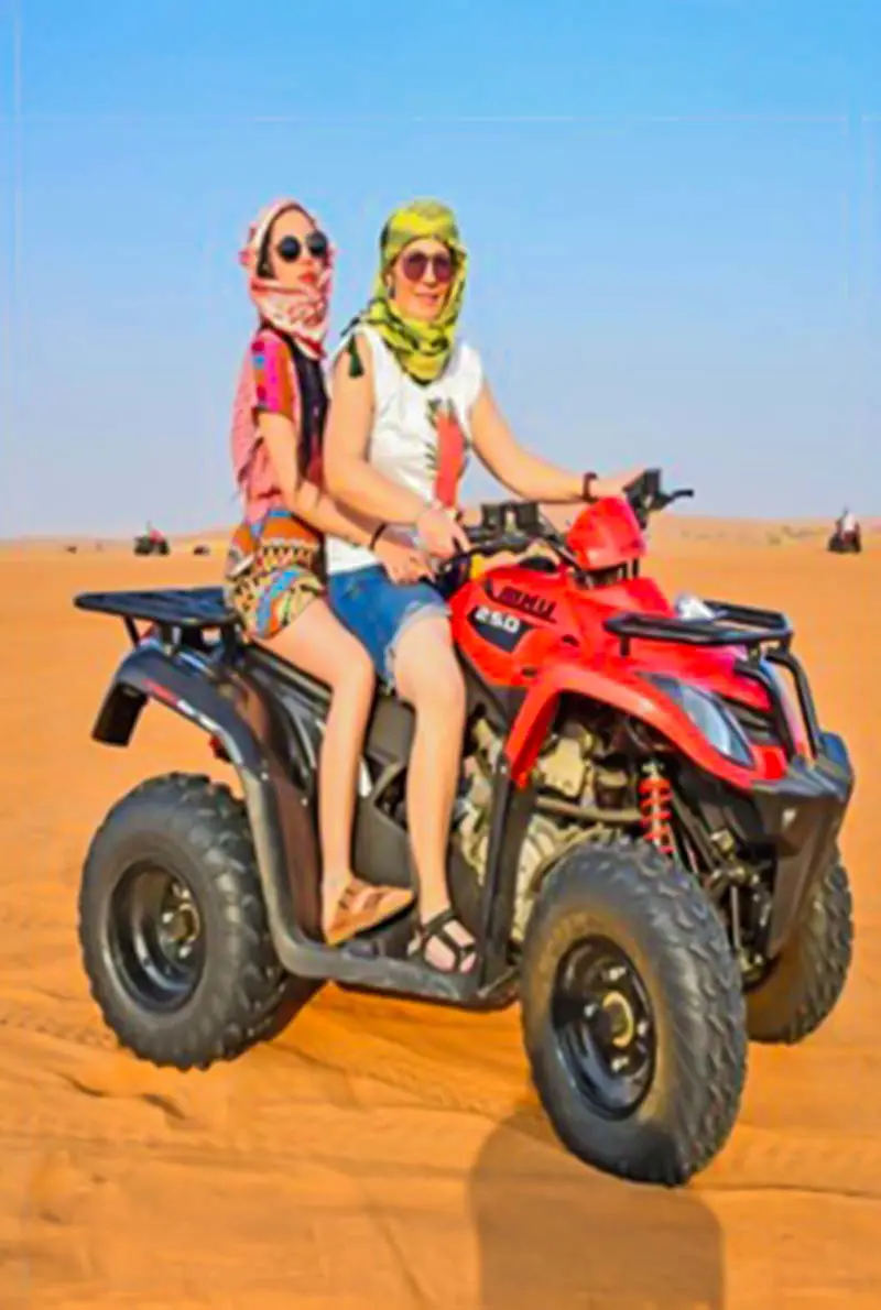 Evening Desert Safari With Quadbike