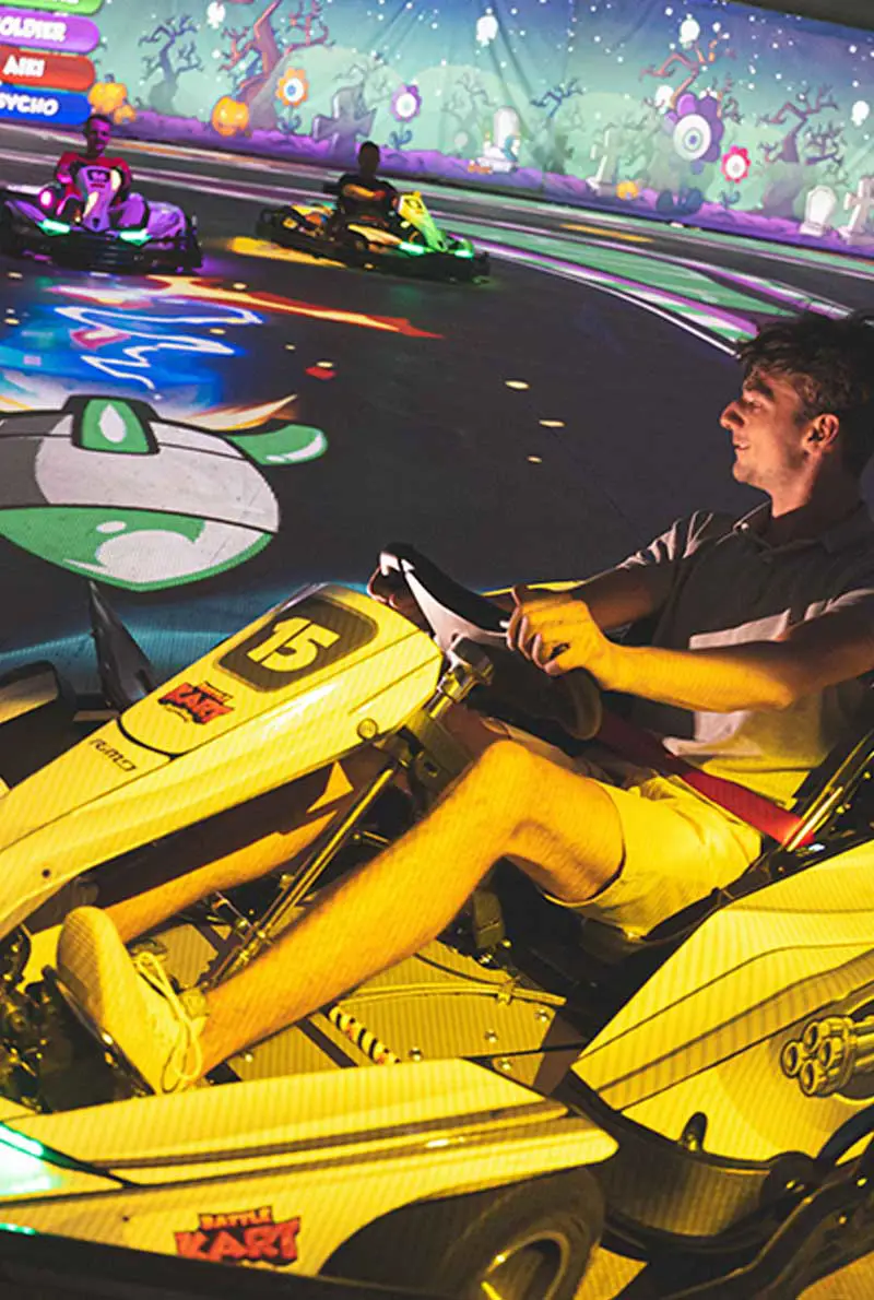 Electric Karting at BattleKart Dubai