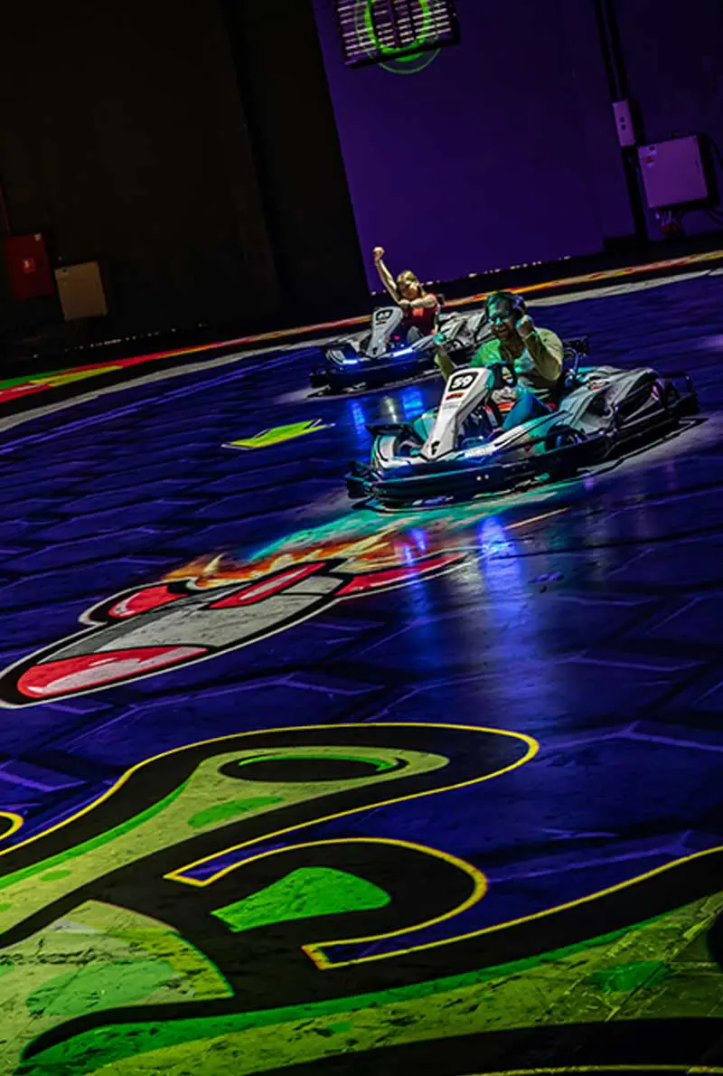 Electric Karting at BattleKart Dubai
