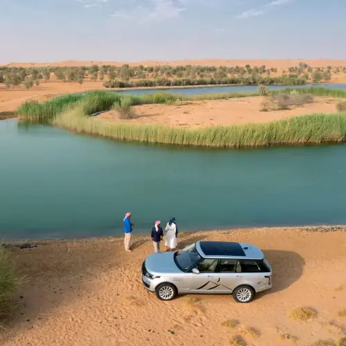 Navigating to the Platinum Desert Safari