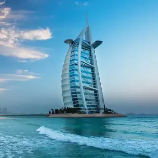 Переход к Бурж Аль Араб