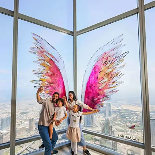 Переход к Бурдж Халифа