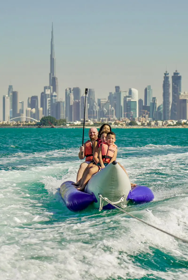 Dubai Luxury Banana Ride
