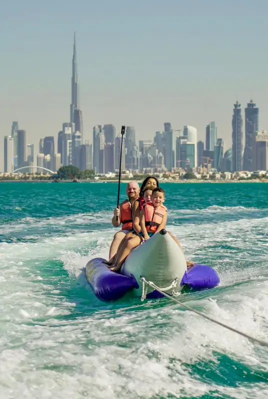 Dubai Luxury Banana Ride