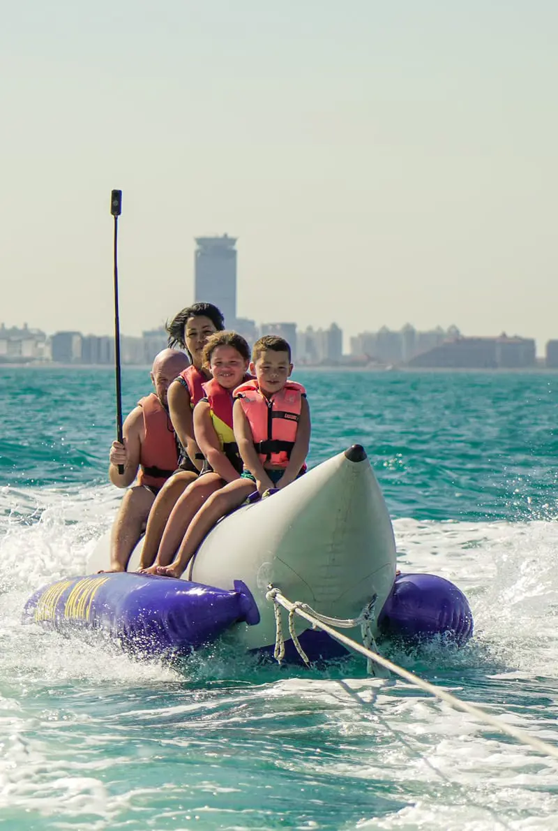 Dubai Luxury Banana Ride