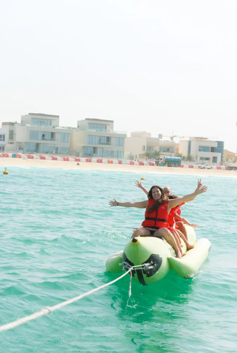 Dubai Luxury Banana Ride