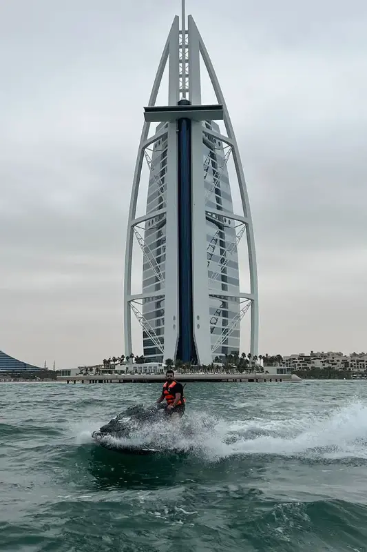 Jet Ski at Palm Jumeirah