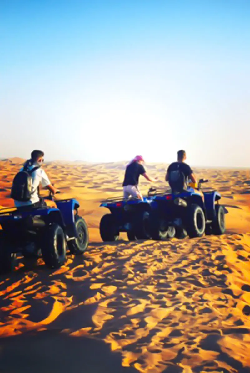Morning Desert Safari with Quad bike