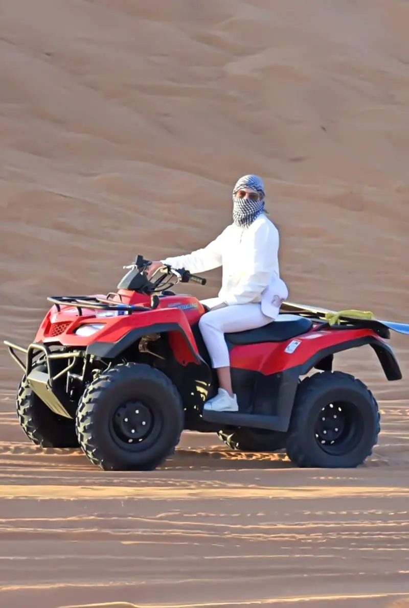 Morning Desert Safari with Quad bike