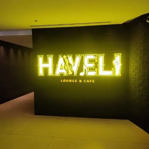 Navigating to the Haveli 2.0 Lounge