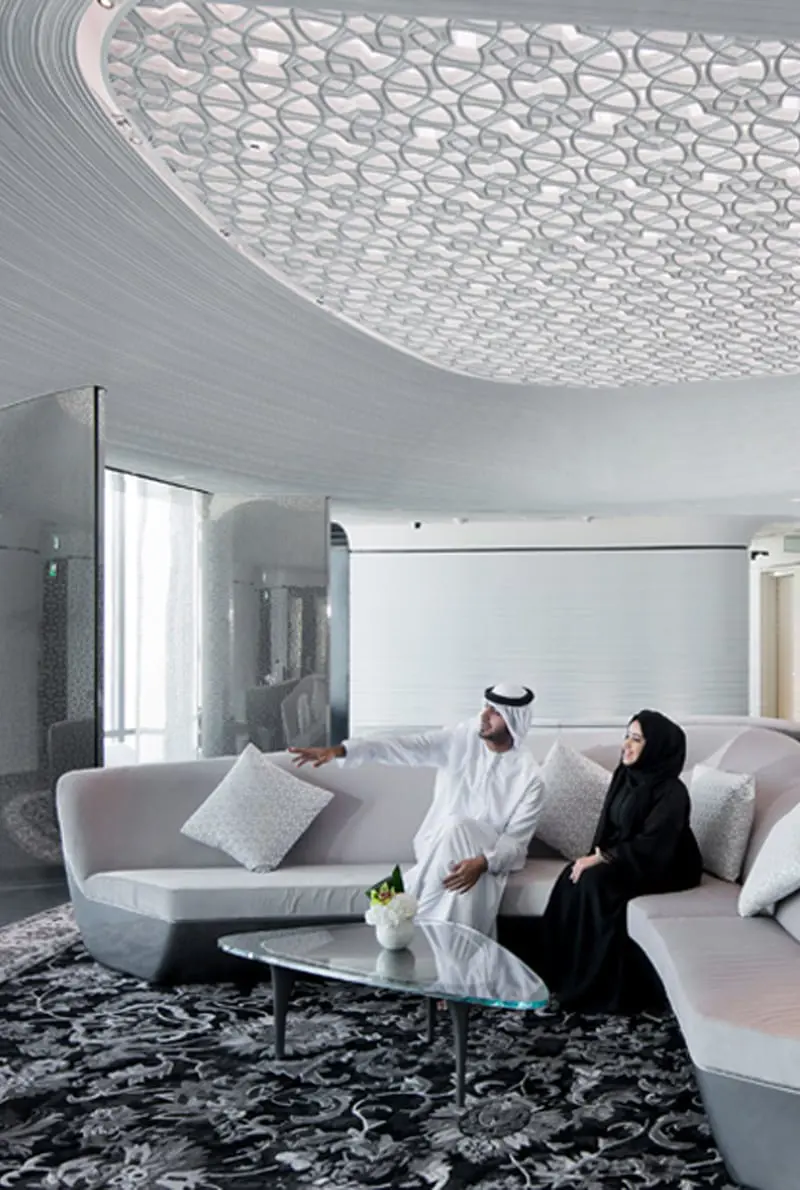 Inside Burj Khalifa Dubai