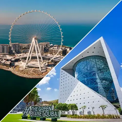 التنقل إلى The Green Planet + Ain Dubai