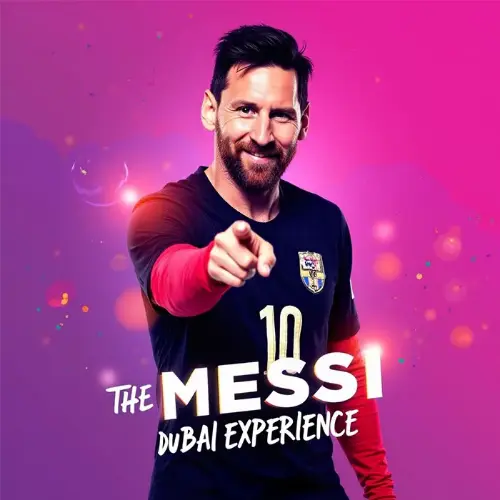 Navigating to the The Messi Experience - Dubai Festival Mall