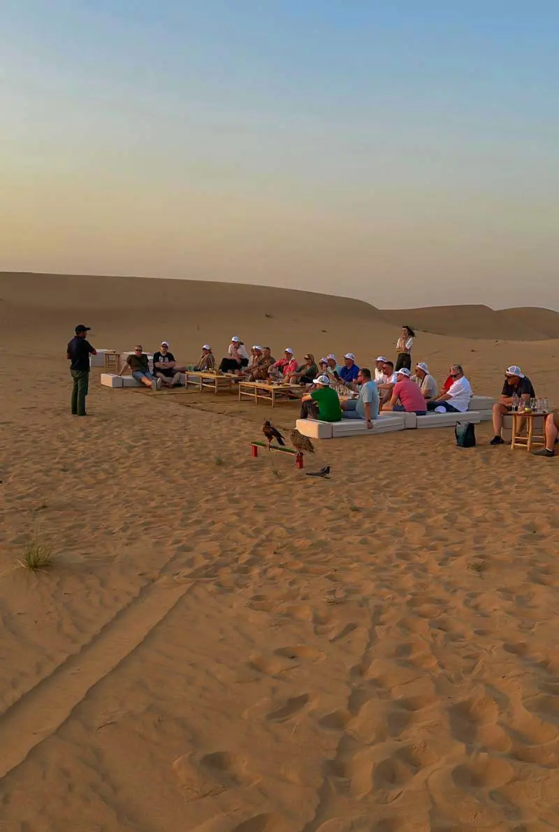 Royal Desert Fortress Dining Experience | Luxury Private Dubai Desert Safari