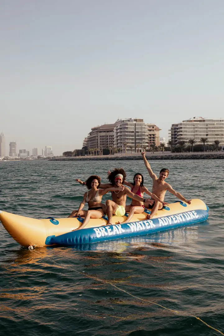 Banana Boat Ride in Dubai