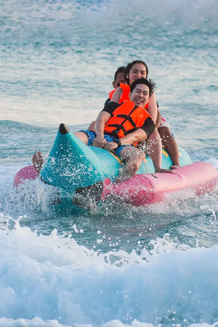 Banana Boat Ride in Dubai