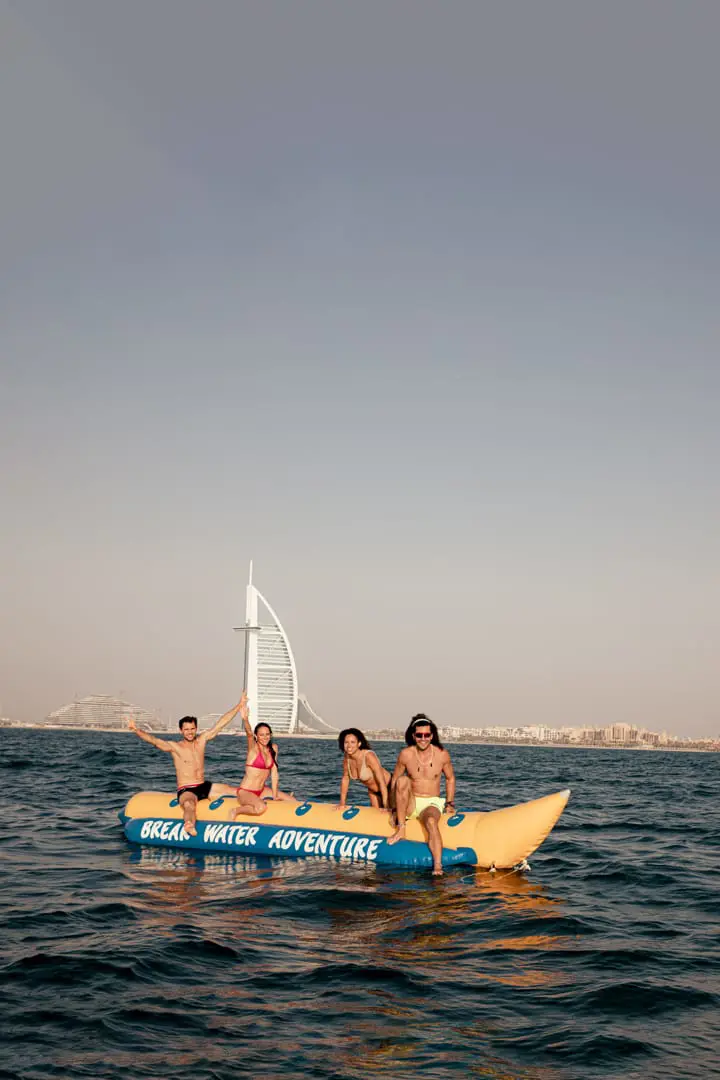 Banana Boat Ride in Dubai