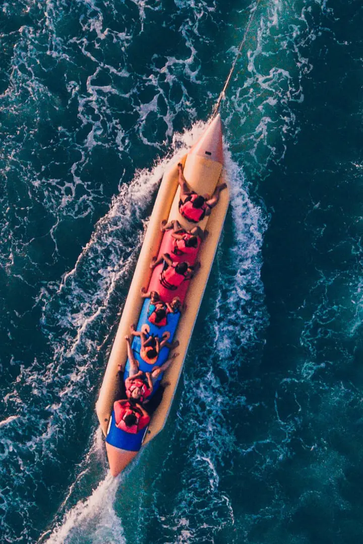Banana Boat Ride in Dubai