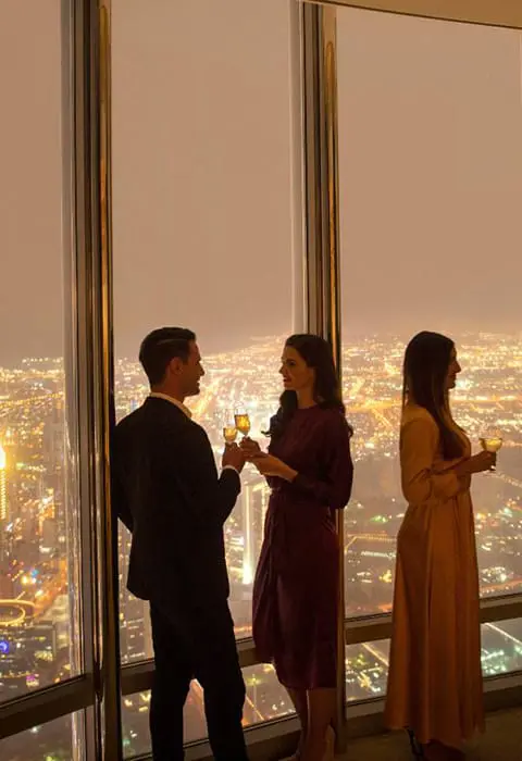The Lounge, Burj Khalifa Level 154 +153 + 152