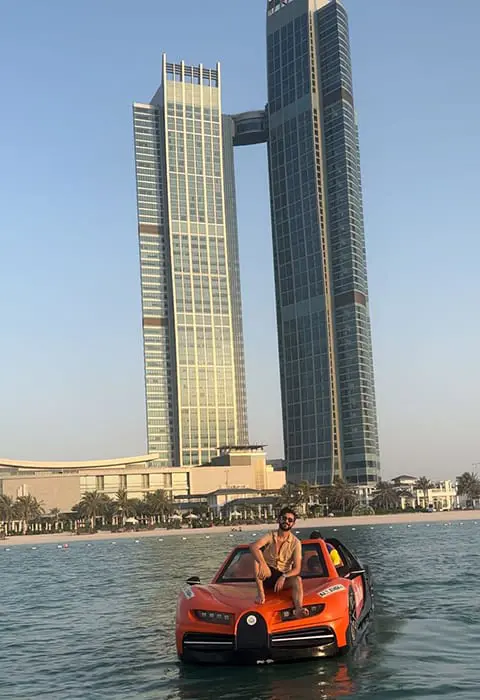 Jet Car in Abu Dhabi