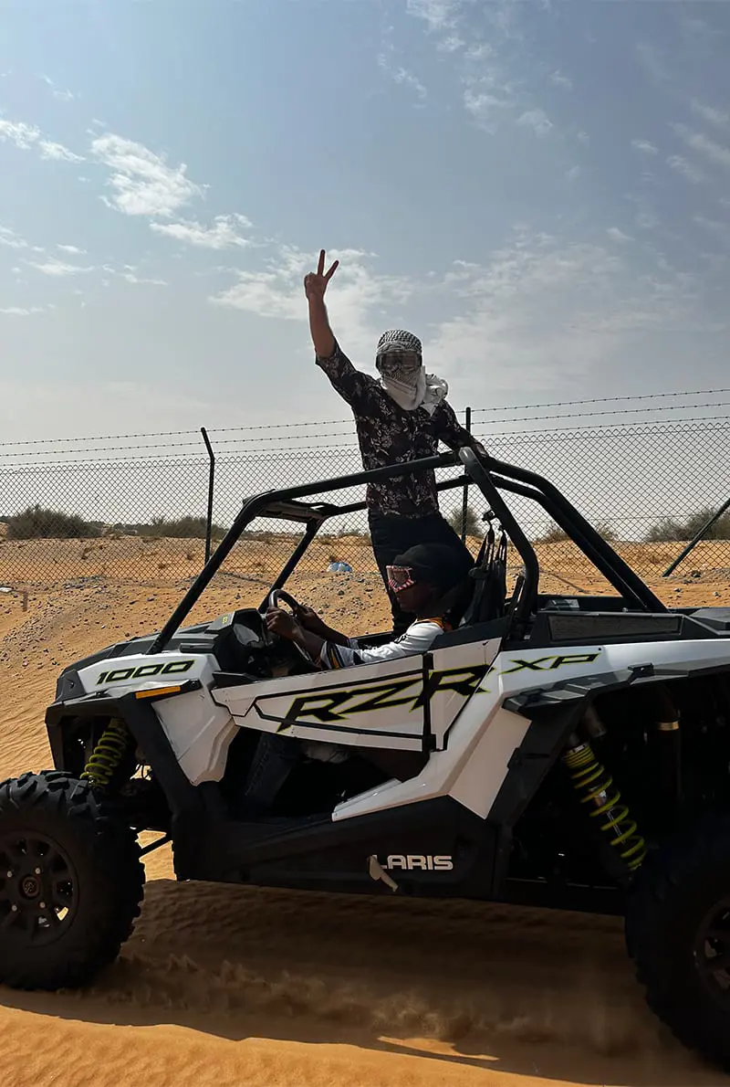 Tiger Quad Bike Safari in Dubai