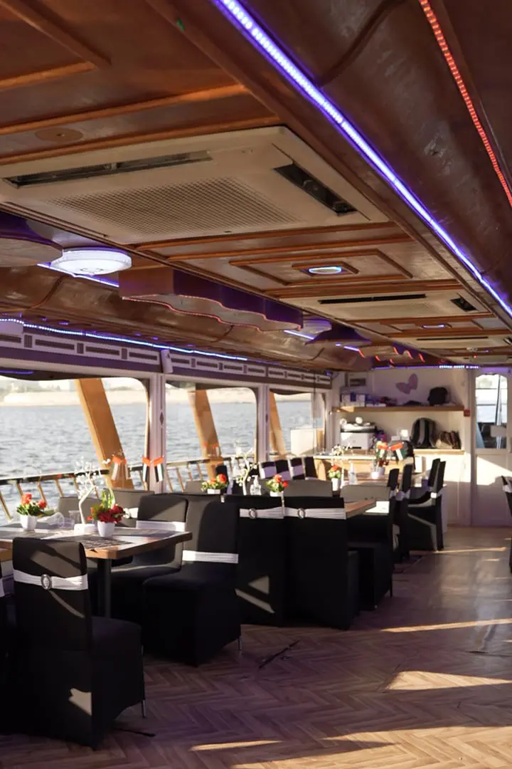 Gold Fish White Yacht