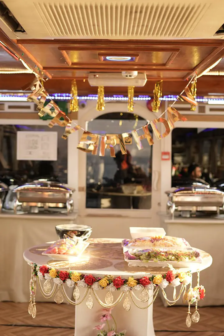 Gold Fish White Yacht