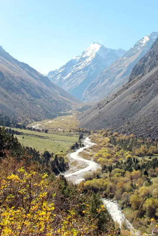 Nature View in Kyrgystan